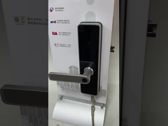 Smart Door Lock Keyless NFC/IC Card Unlock Touchscreen Keypad Hotel APP