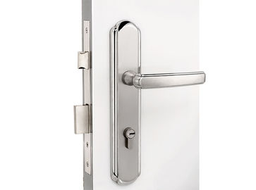 Satynowy zestaw zamka drzwiowy ze stali nierdzewnej z 116×55 mm uchwytem dźwigni