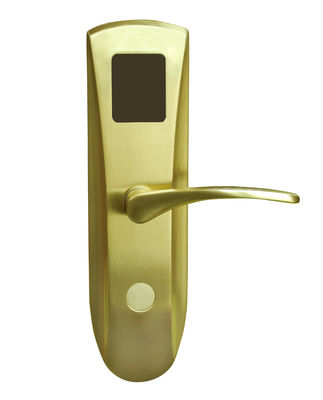 Brushed Nickel Digital Electronic Card Lock / Elektroniczne zamki drzwiowe dla pokoi hotelowych