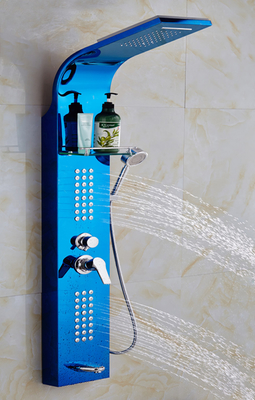 Zestaw paneli prysznicowych do łazienki ze stali nierdzewnej SUS304