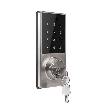 Bluetooth 4.1 LR6 Baterie alkaliczne Smart Door Lock For Home