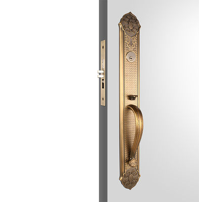 Starożytny brąz American Standard Cylinder Entrance Handleset Lock Lever Locksets