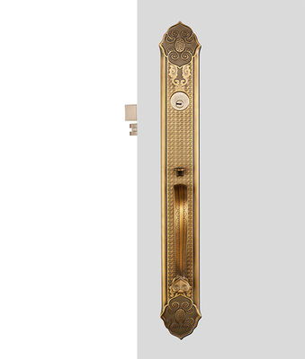 Starożytny brąz American Standard Cylinder Entrance Handleset Lock Lever Locksets