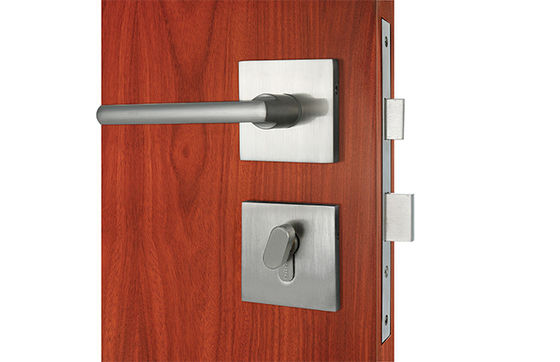 Wstęp Satynowy Niklowy dźwig Modern Mortise Lockset Ręcznik Stopy cynkowej
