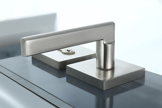 Wstęp Satynowy Niklowy dźwig Modern Mortise Lockset Ręcznik Stopy cynkowej