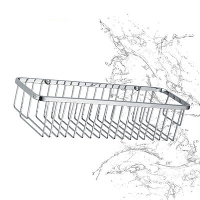 Rust Proof Silver Shower Corner Shelf Wall Mounted For Bathroom (Srebrny, odporny na rdzeń, półka prysznicowa)
