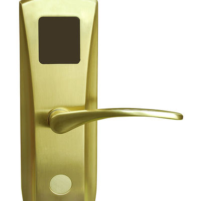 Brushed Nickel Digital Electronic Card Lock / Elektroniczne zamki drzwiowe dla pokoi hotelowych