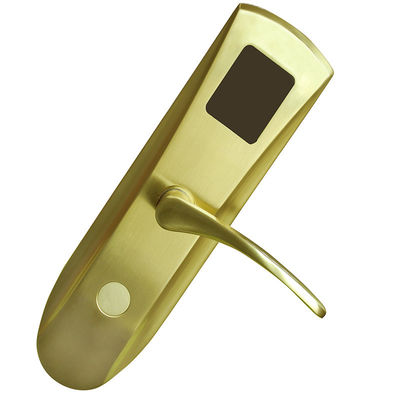 Brushed Nickel Digital Electronic Card Lock / Elektroniczne zamki drzwiowe dla pokoi hotelowych