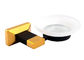 Zestaw łazienkowy Akcesorium łazienkowe Wsparcie do mydła Złota tablica / farba Wyposażenie łazienkowe