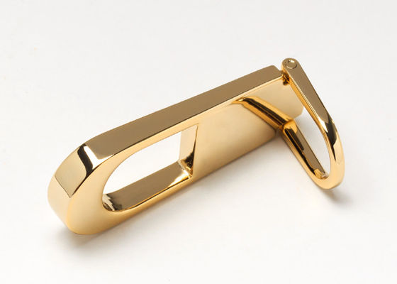 Luxury Brand Accesories Handbag Hardware Zipper Pull For Bag Wysoka elektroplata