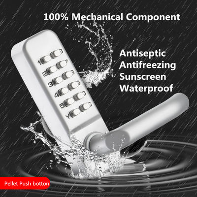 Kombinacja zamka mechaniczny bez klucza dla drzwi patio 142 X 42 X 26 mm