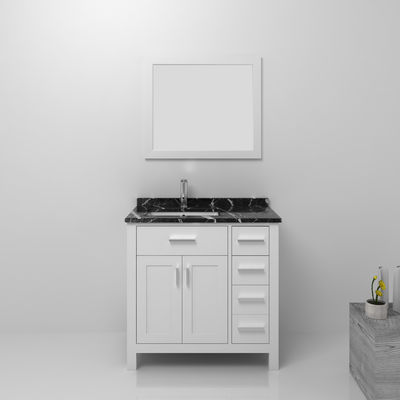 Dom Meble Vanity MDF Hotel Łazienka lustro szafa z zlewem