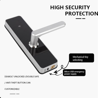 Inteligentny zamek drzwi wejściowych z Bluetooth Wi-Fi RFID i bez klucza
