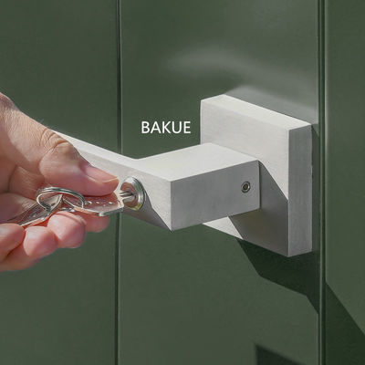 Premium Trwały Aluminiowy zabezpieczenie drzwi szopy UV odporny na ogród przechowywania