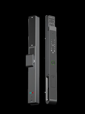Zamknięcie twarzy / ręki Smart Mortise Lock 7-w-1 Odblokowanie IP65 BKFDS Aluminium