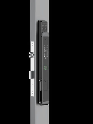 Aluminium Commercial Smart Lock Rozpoznawanie twarzy Video Cat Eye Palm Vein Unlocking IP65