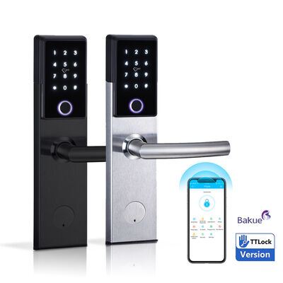 Ognioodporny zamek do drzwi 120min Smart Door Lock  Malowany  Bezpieczny dostęp Bluetooth WiFi Kod Karta Klucz mechaniczny Opcje