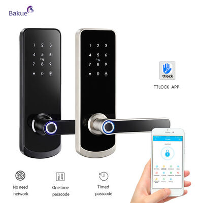 Odporny na ogień 60min Pasuje grubość drzwi 38 do 50mm 60min Odporny na ogień Smart Door Lock z WiFi eKey APP Urządzenie zarządzania dostępem zdalnym