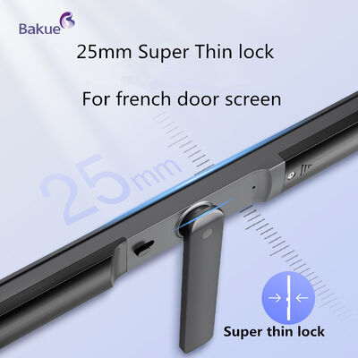 Ultracienkie 25 mm Smart Digital Door Lock z wieloma metodami odblokowania i nieograniczoną pojemnością użytkownika