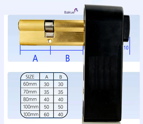 Smart Digital Door Lock  Automatic Intelligent Lock Core WiFi Bluetooth Aluminium