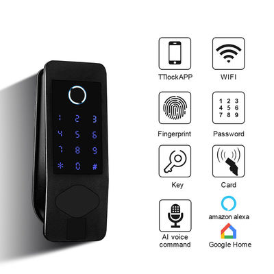 Zamek wodoodporny IP65 Z zewnątrz Smart Door Lock Odblokowanie odcisków palców