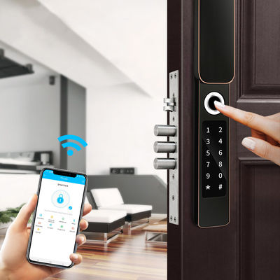 IP68 wodoodporny odcisk palca FPC Smart Door Lock Bluetooth Antique