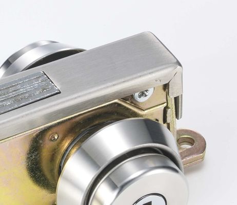 Dwucylindrowa ramka aluminiowa, zamek szklany drzwiowy SUS304