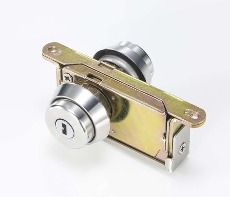 Dwucylindrowa ramka aluminiowa, zamek szklany drzwiowy SUS304
