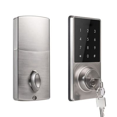 Bluetooth 4.1 LR6 Baterie alkaliczne Smart Door Lock For Home