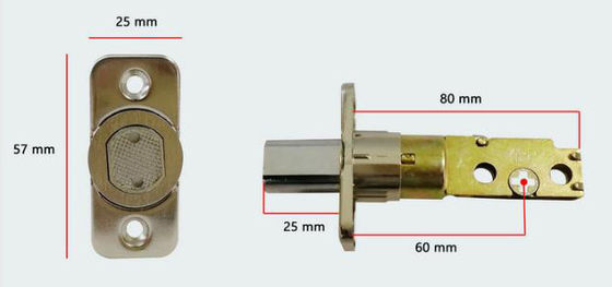 Bluetooth 4.1 LR6 Baterie alkaliczne Smart Door Lock For Home