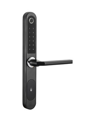 Bluetooth APP sterowanie wąskie Smart Lock Aluminium dla drzwi 30mm
