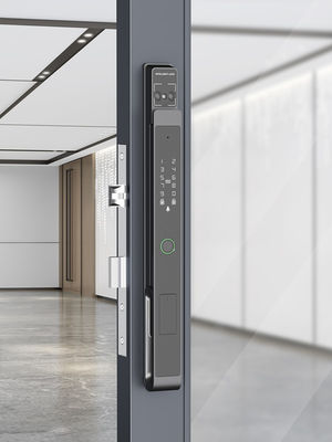 Zamknięcie twarzy / ręki Smart Mortise Lock 7-w-1 Odblokowanie IP65 BKFDS Aluminium